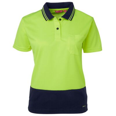 JB's Ladies Hi Vis S/S Comfort Polo Thumbnail